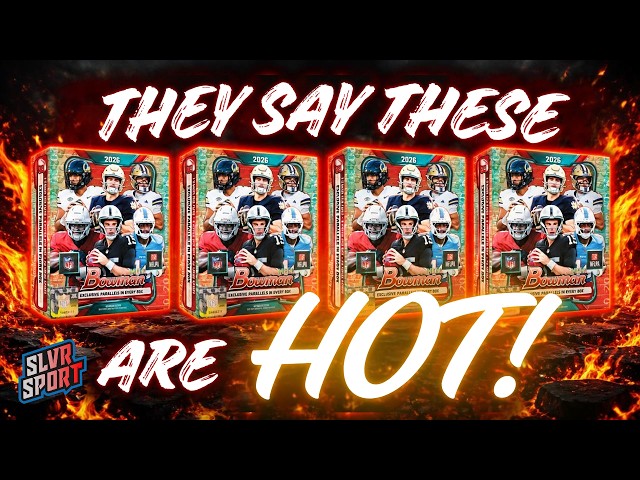 Are They LOADED?! - 2026 Bowman Football Mega Box Opening (X4)