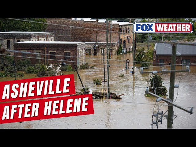 Asheville continues work to rebuild one year after Hurricane Helene