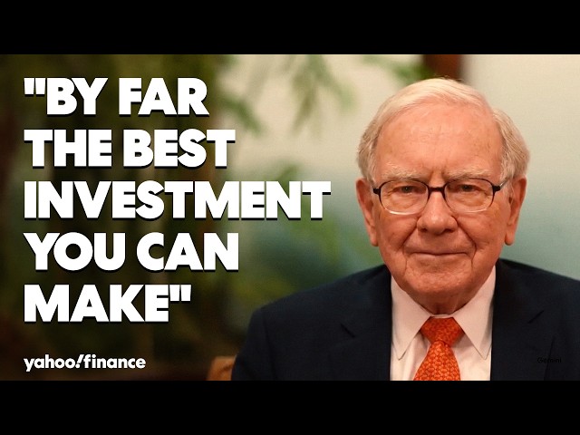 Warren Buffett shares advice on becoming successful