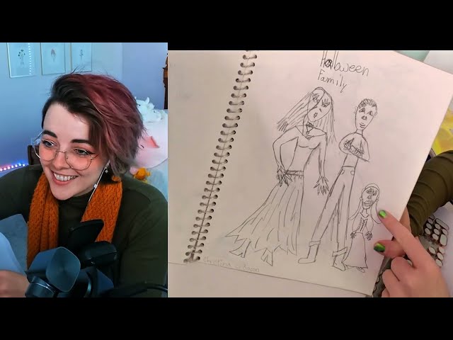 🎬Cute & Cringe Middleschool Sketchbook Tour