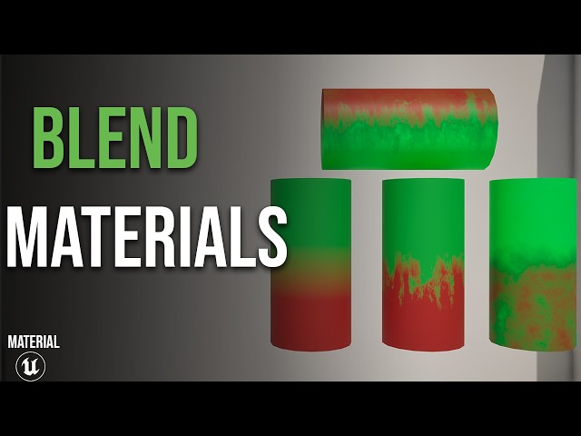 Create a Custom Material Blend Mask in Unreal Engine 5