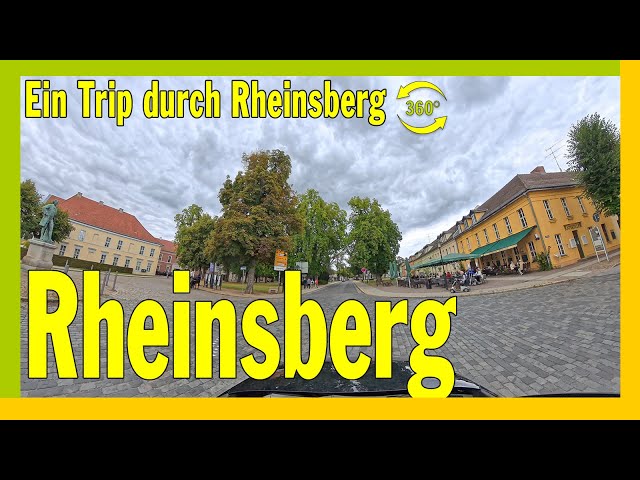 A trip through Rheinsberg - A jewel in Brandenburg - A 360-degree video