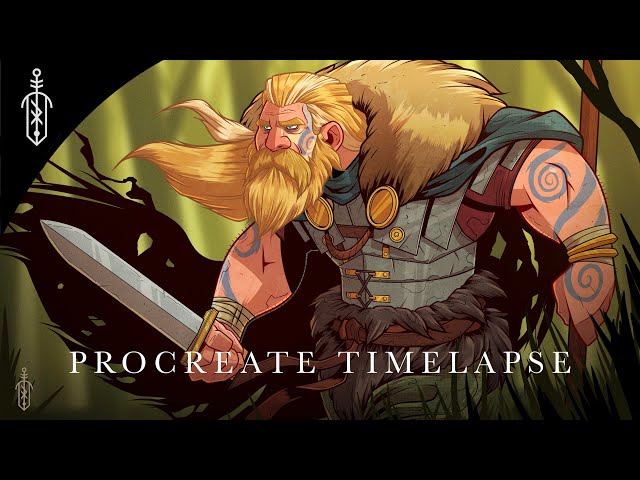 Celt Commission// Procreate Timelapse // Concept Art // Digital Painting