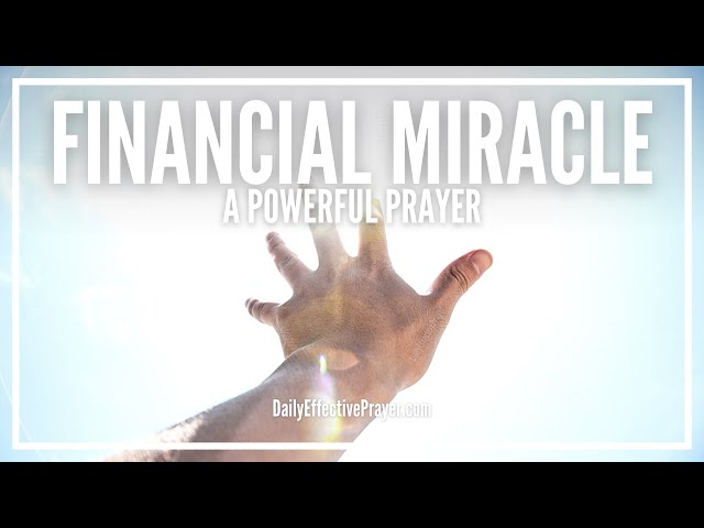 Prayer For Immediate Financial Help | Miracle Prayers For Financial Help
