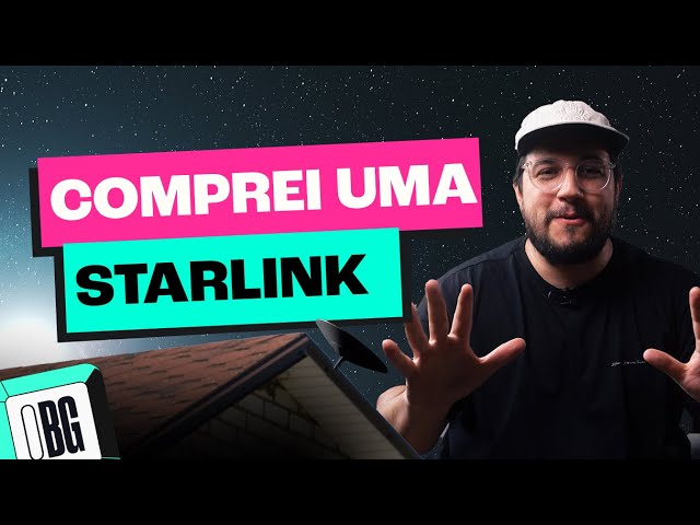 Unboxing e primeiras impressões da Starlink V2