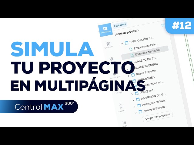 Simulate LARGE projects: multipage in ControlMAX360
