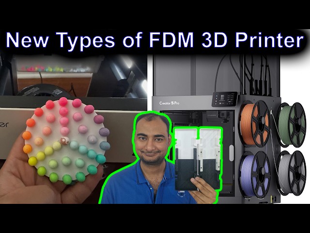 New Types of FDM 3D Printier Explained {Science Thursday}