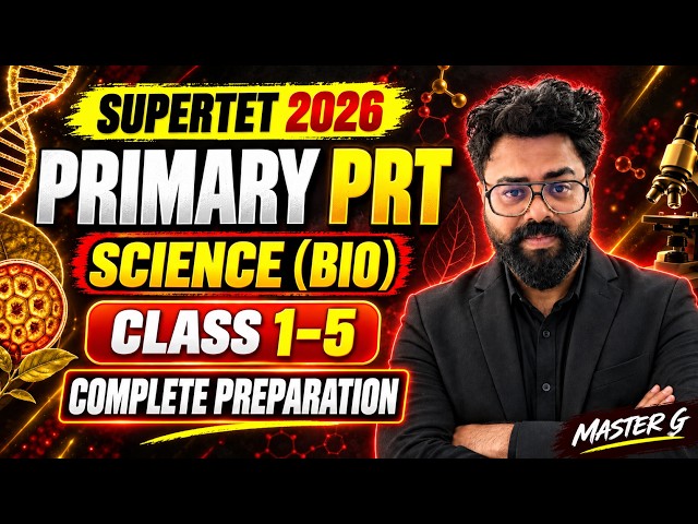SUPERTET Science Most Expected Questions 2026 🎯| Class 3 | PRT 1–5 | NCERT + SCERT