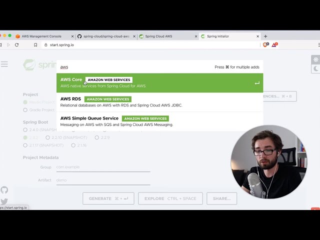 Getting started with Spring Cloud AWS