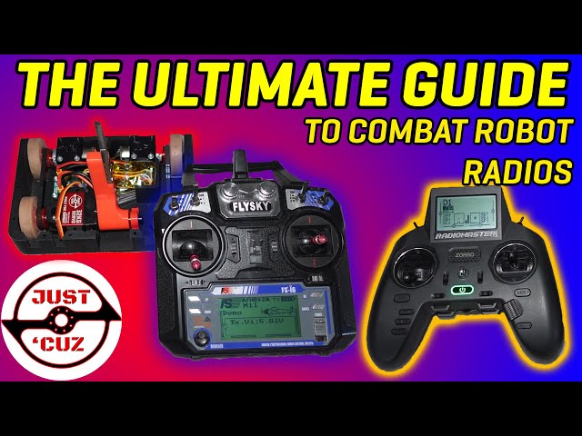 Mastering Combat Robot Radios - Mixing, Binding, Tuning, Programming and More!