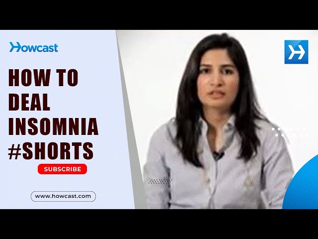 How to deal Insomnia #Shorts
