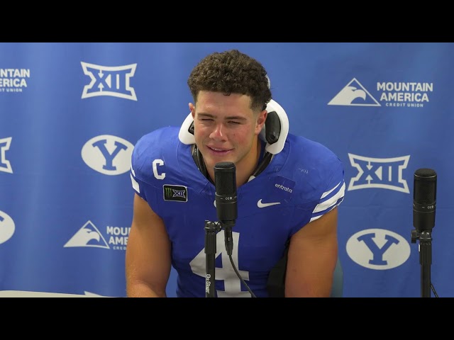 Cade Uluave Tausili Akana | BYU Football | Post Game Press Conference | Arizona | September 12, 2026