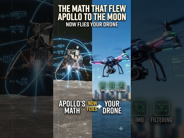 The Math That Flew Apollo to the Moon Now Flies Your Drone