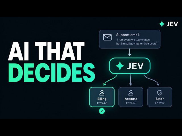 Jev, explained: an AI model that decides instead of chatting