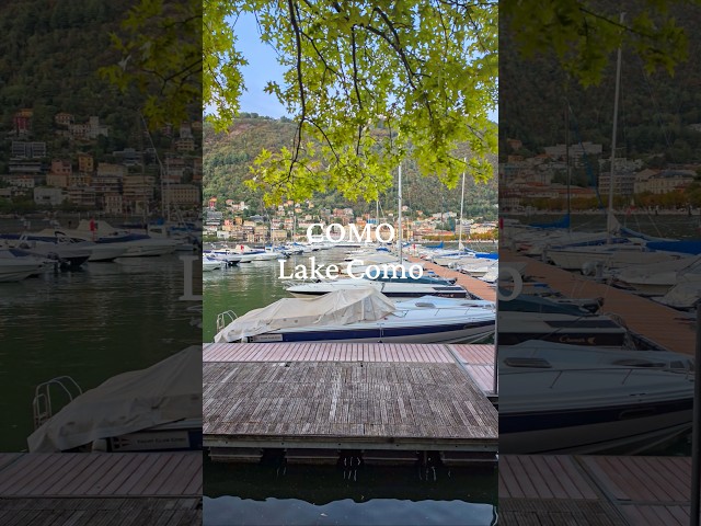 Come spend an evening in Como with us 🇮🇹 #como #lakecomo #italy