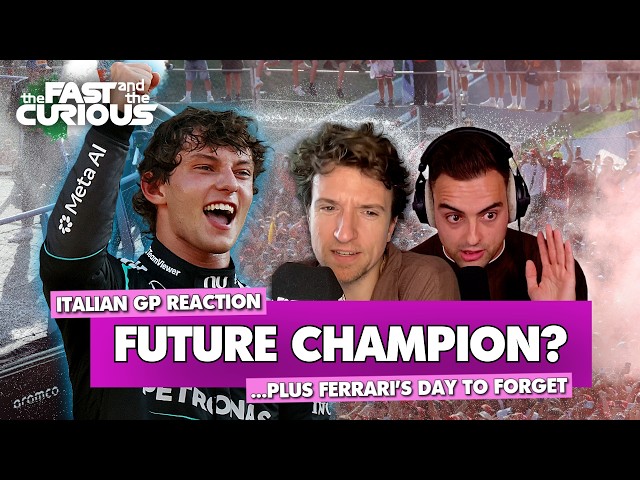 Kimi Antonelli’s HISTORIC win at Monza | Italian Grand Prix 2026 reaction