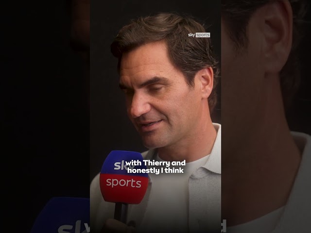Roger Federer reveals how he met Thierry Henry and Kylian Mbappe 👀