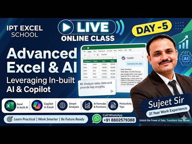 Excel is Changing Forever… (Meet the New AI)  - I Let Excel AI Do My Work for a Day (Mind-Blowing)