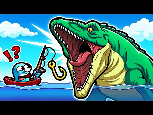 I Caught a MOSASAURUS