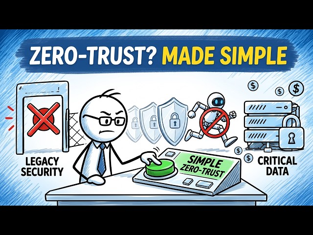 "Zero Trust Isn't Just for Big Tech—Here's How You Do It!" #shorts #cybersecurity #chatgpt