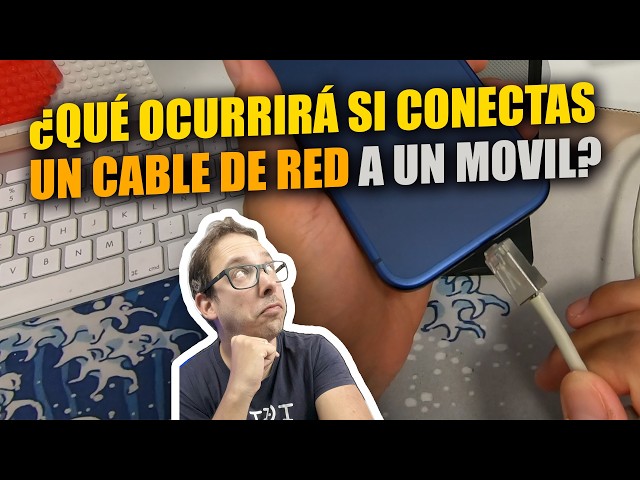 What would happen if we connected an Ethernet cable to an iPhone 17 Pro Max?