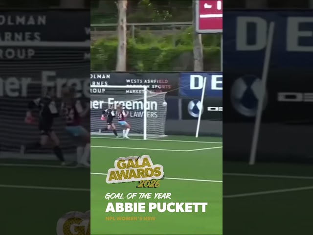 2026 NPL Women’s NSW Goal of the Year🏆