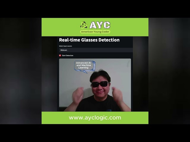 Advanced AI and Machine Learning - Real Time Glasses Detection