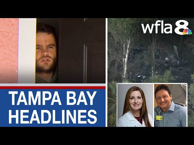Woman wakes to find stranger next to bed | 2 doctors killed in plane crash | Tampa news compilation