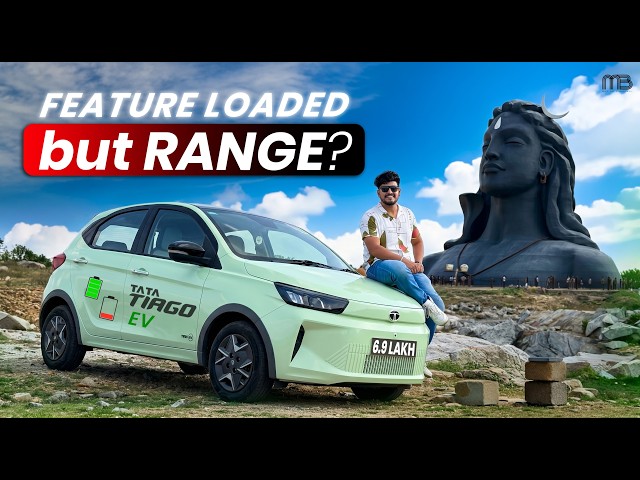 Tata Tiago EV 2026 - Drive Review | Real-life Range, Price, Features and Problems?