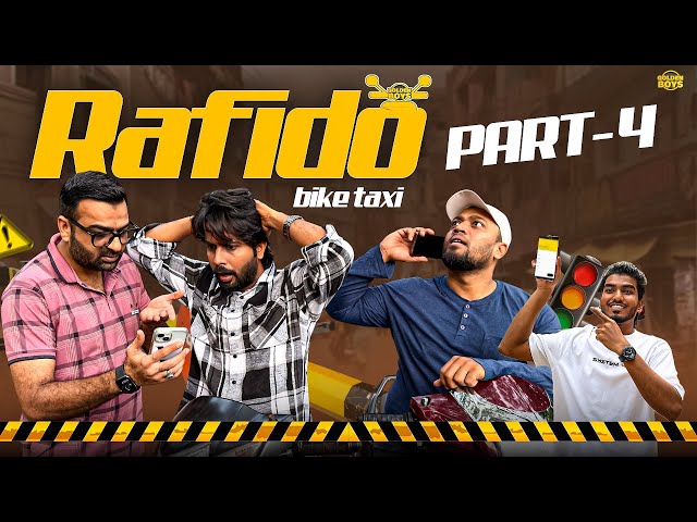 Rafido Part-4 😂Bike Taxi 😂🛵🤣| Latest Hyderabadi Comedy | Hindi Comedy | Sameer Ali | Bilal Memon | 