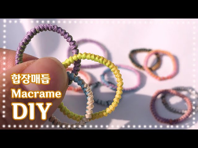 Make a prayer knot ring in 6 minutes! It's super easy.
