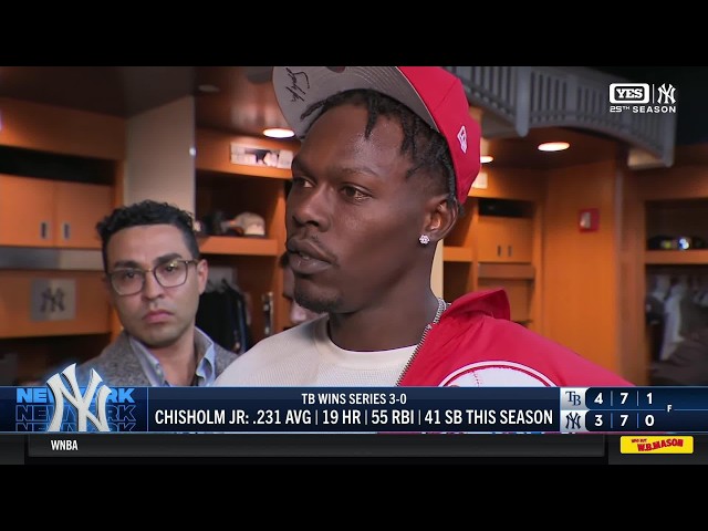 Jazz Chisholm Jr. evaluates his year after ALDS loss