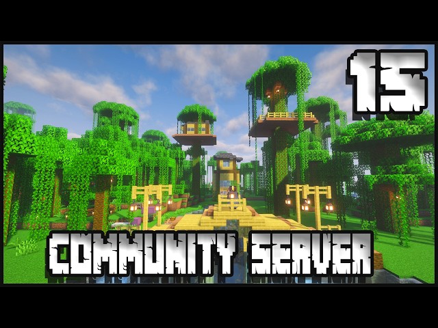 Minecraft Community Server! Jungle Base!