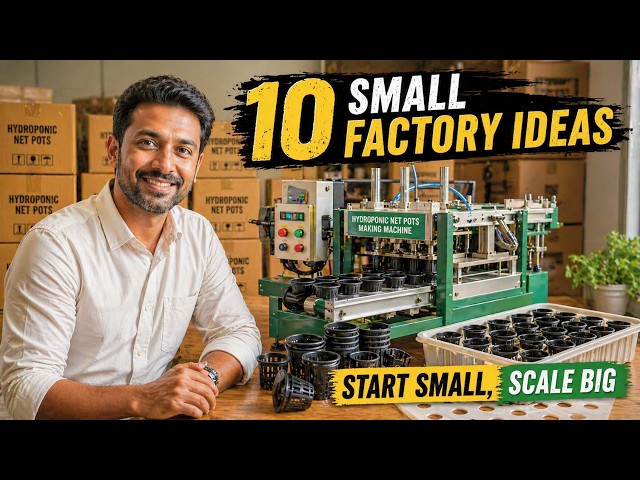 10 Small Scale Manufacturing Business Ideas | Is It Worth Starting?