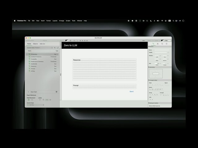[Claris Keynote] Zero to LLM in 60 Seconds: New AI Tools in Claris FileMaker