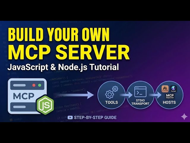 Build & Run an MCP Server in JavaScript (Step-by-Step Tutorial)