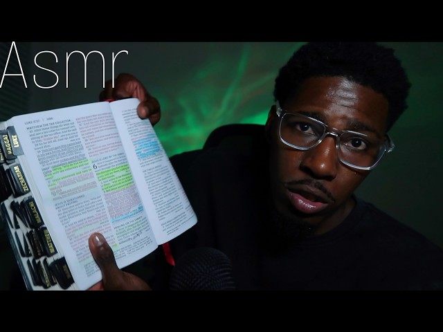 ASMR Bible Study & My Testimony✝️
