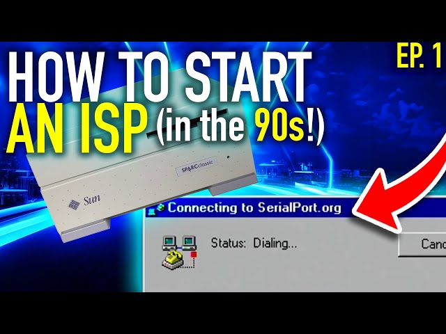 How To Start An ISP (like it's 1993)
