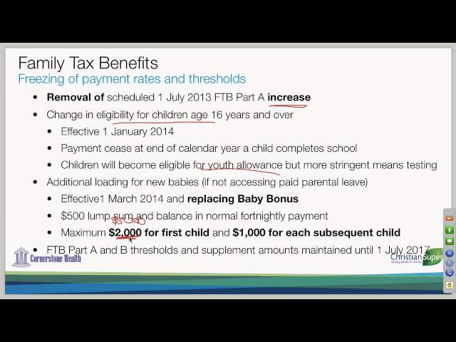 08 Family Tax Benefits