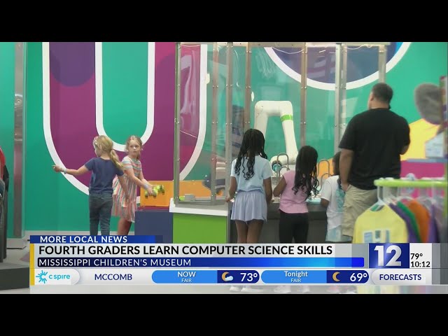 Mississippi students learn about computer science skills