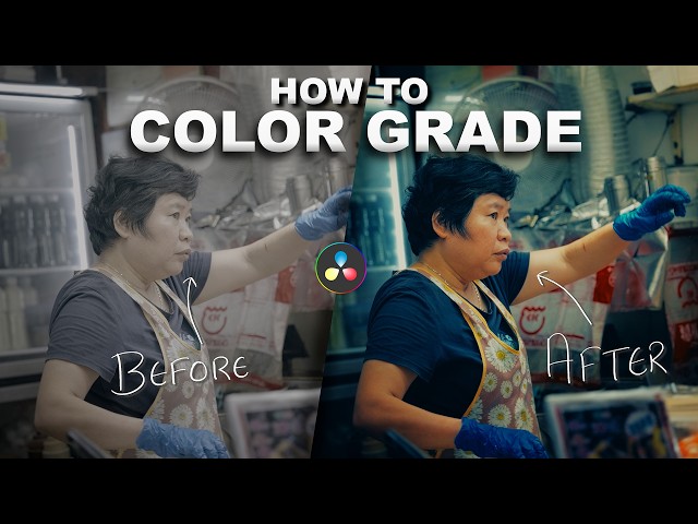 The ONLY Color Grading Tutorial You Need (FREE Practice Footage + MY LUT)