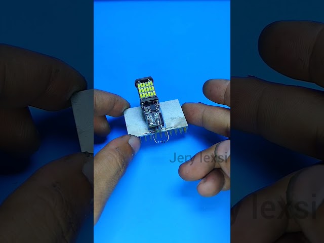 making infrared sensor lights #electronicproject #infrared #photodiode