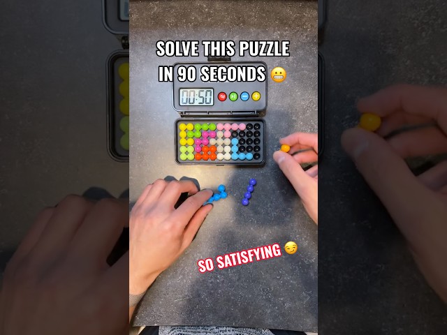 A VERY Satisfying Puzzle Solve