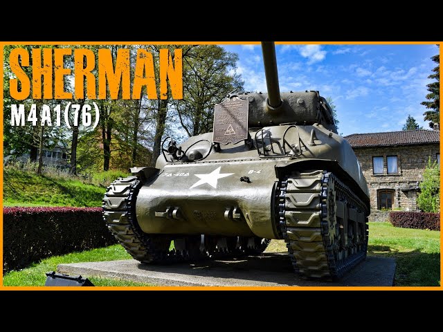 M4A1(76) Sherman - Walkaround - Vielsalm.