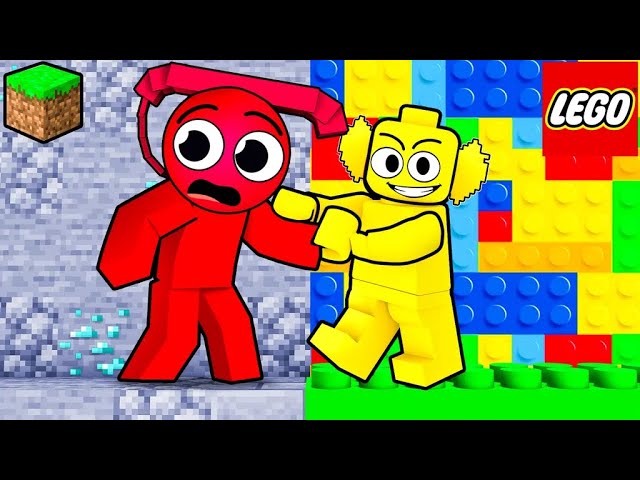 OC Sprunki Become LEGO?! in Minecraft
