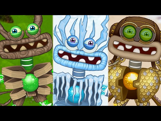 Epic Wubbox - Plant, Cold, Air Island Trio (My Singing Monsters)