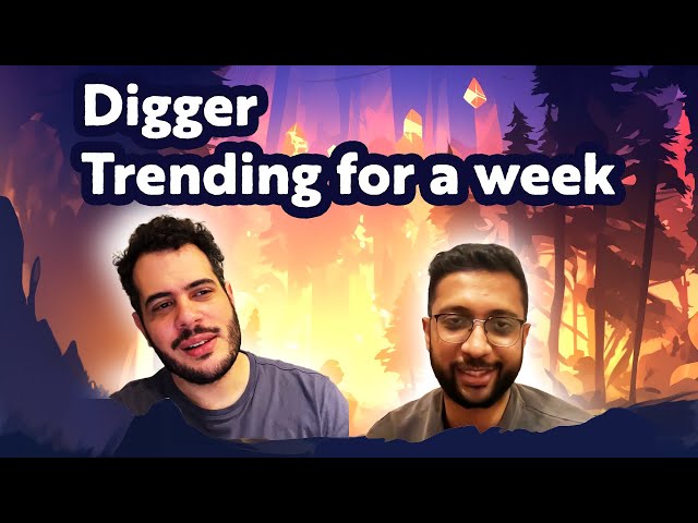 Digger secret of trending on GitHub for a week