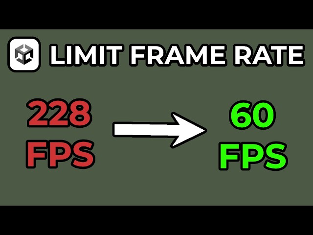 How To Limit Frame Rate In Unity 6 (Editor & Build)