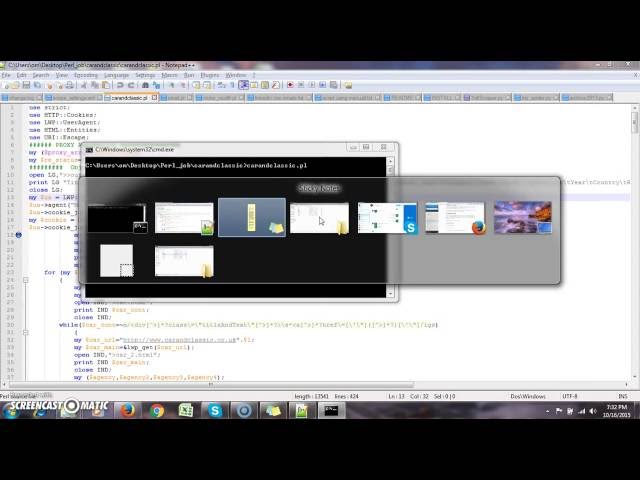 Guidance about the Web Scraping Script To Use Perl