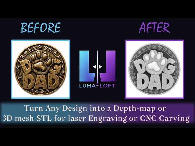 Create Depth Maps & 3D Meshes from Any Image | Depth & Relief Studio – Luma-Loft